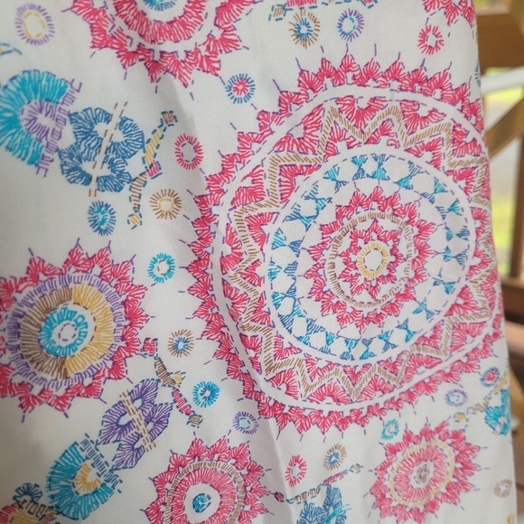 EUC Peruvian Connection Women's Size 12 White Skirt. - Picture 3 of 10